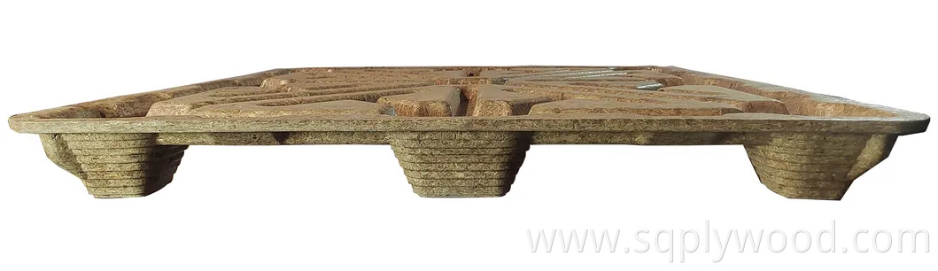 Fumigation-Free Nestable Compressed Wood Pallet